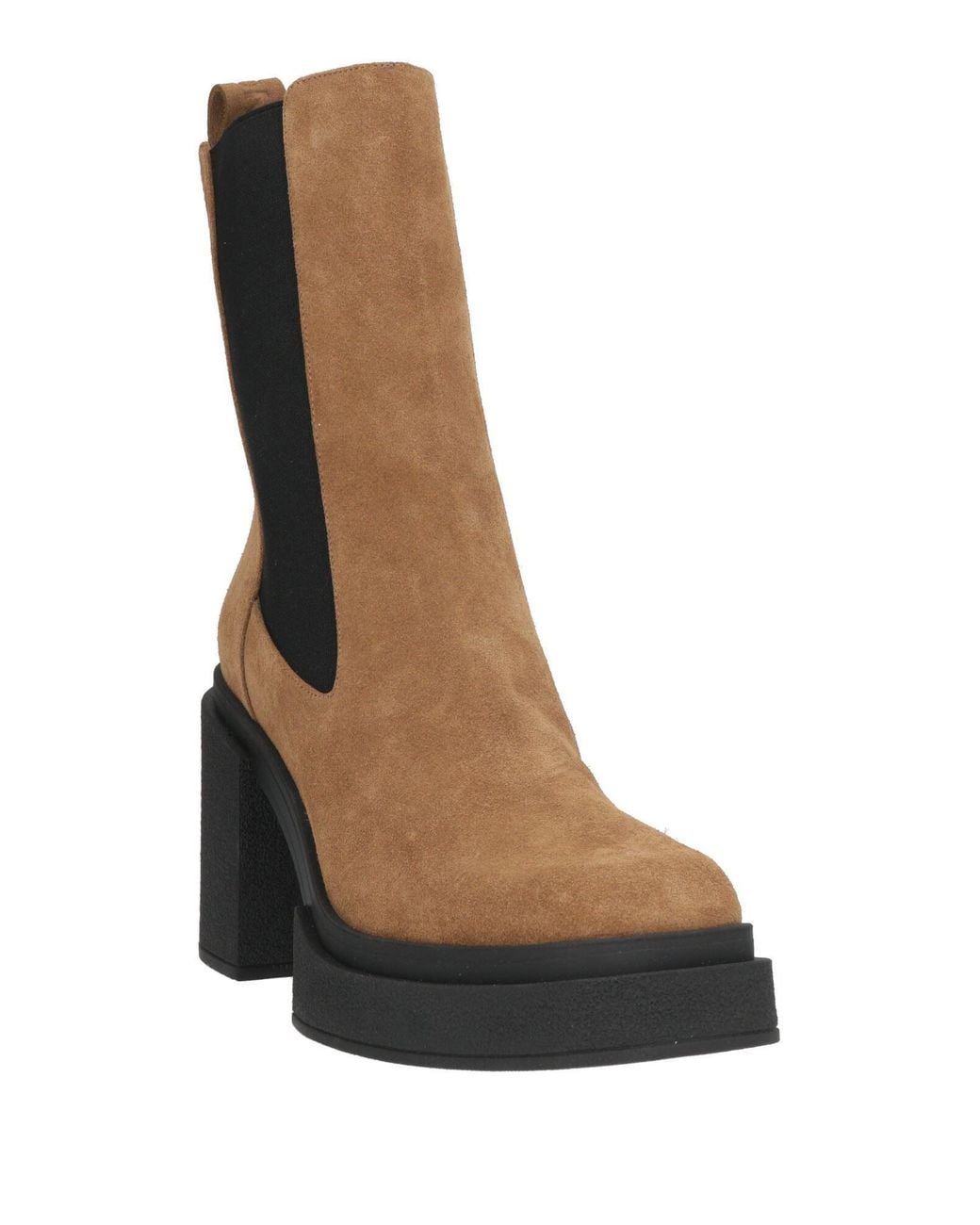 NODALETO Brown Ankle Boots