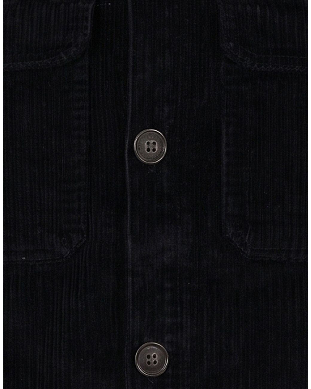Crossley Blue Jacket Cotton, Elastane for men