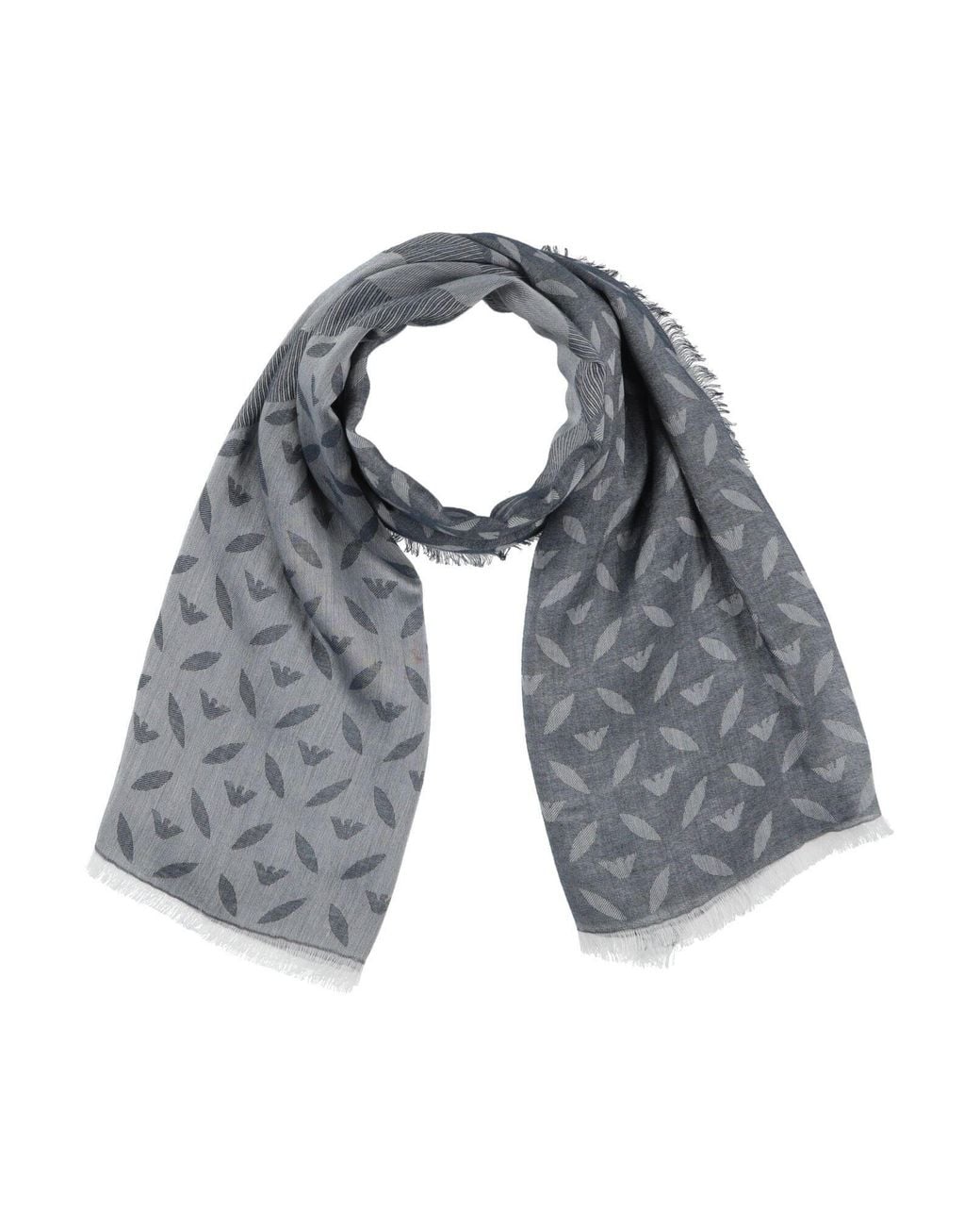 Sciarpa di Emporio Armani in Gray da Uomo