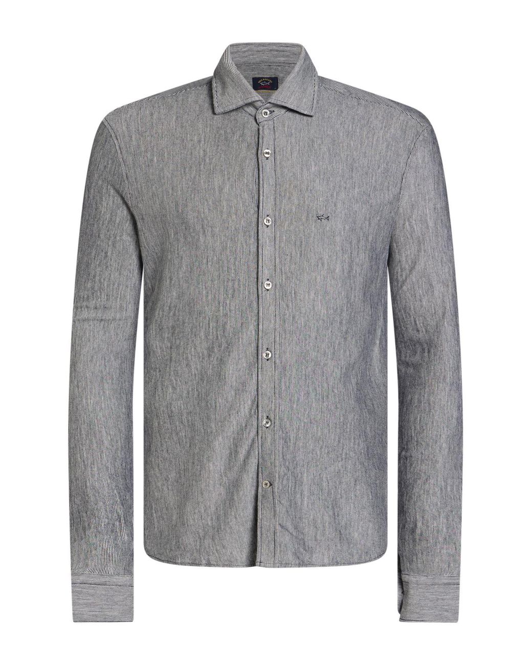 Paul & Shark Gray Shirt Wool for men
