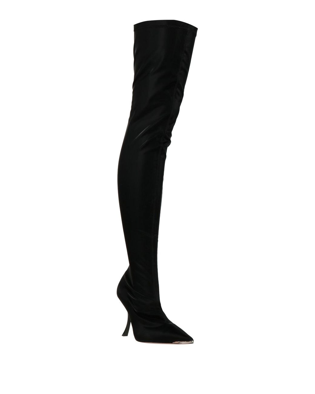 Gedebe Black Boot Textile Fibers