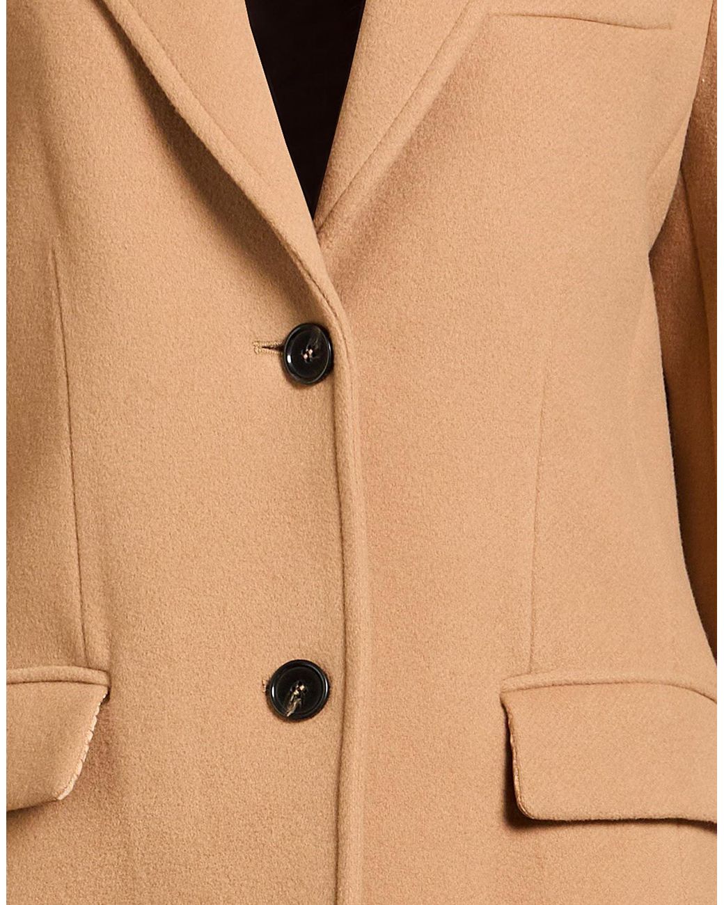MSGM Natural Coat Virgin Wool, Polyamide