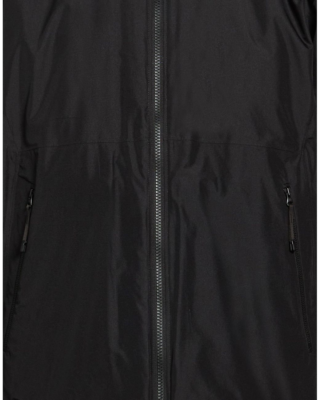 Goldwin Black Jacket Nylon for men