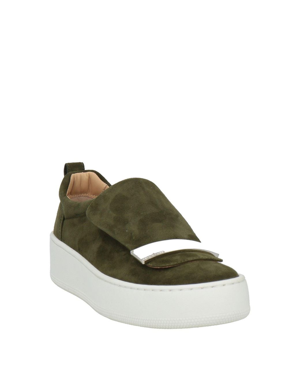 Sergio Rossi Green Sneakers