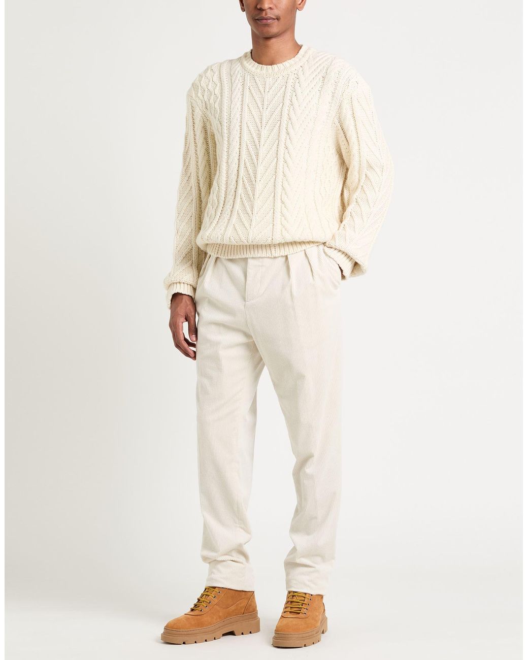 Brunello Cucinelli Natural Pants for men