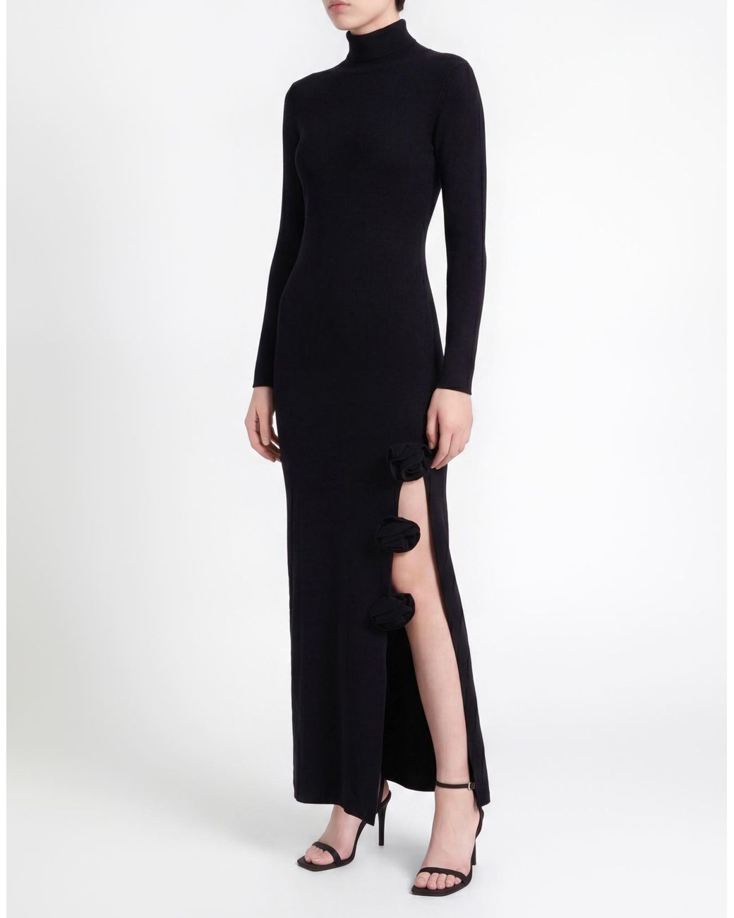 No Secrets Black Maxi Dress