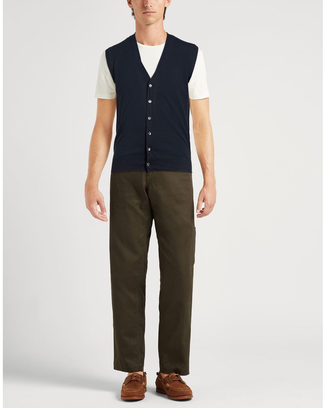 Bellwood Blue Cardigan for men