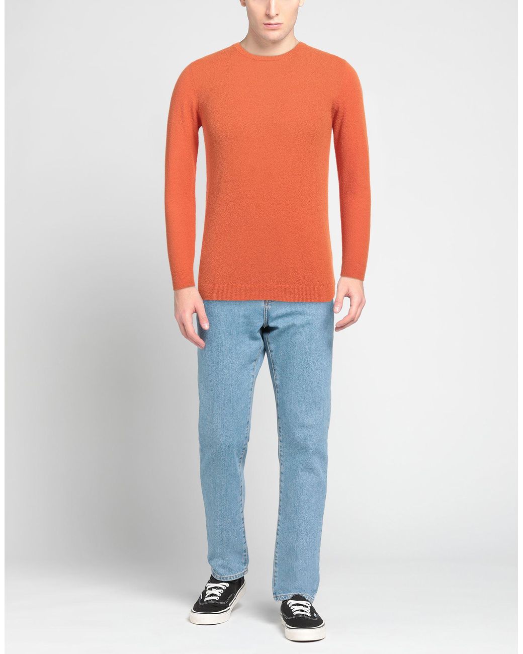Roberto Collina Orange Jumper for men