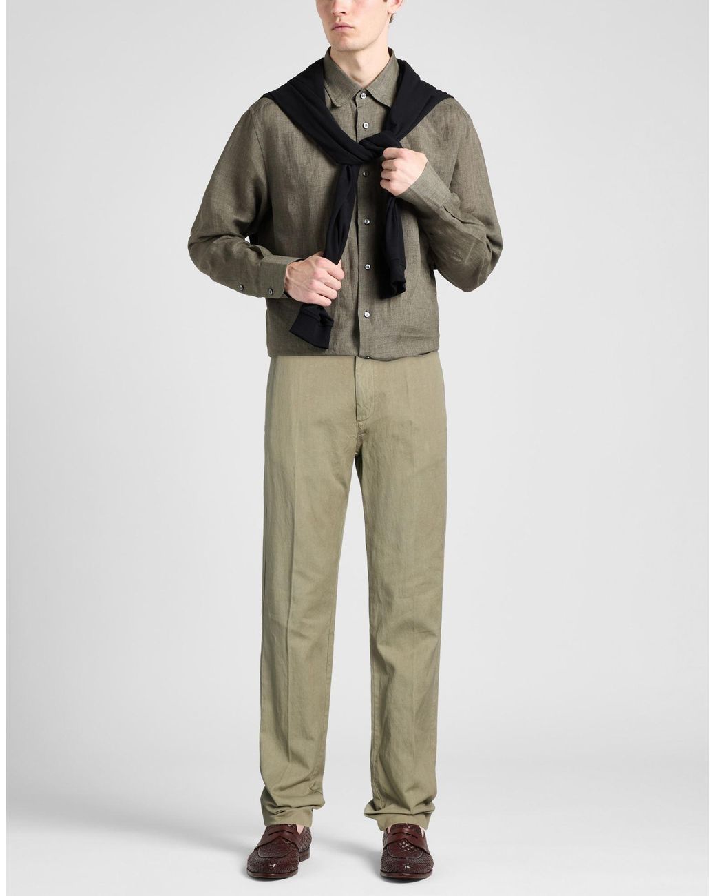 Massimo Alba Natural Pants for men