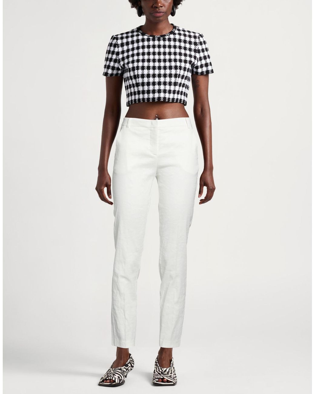 Pinko White Trouser