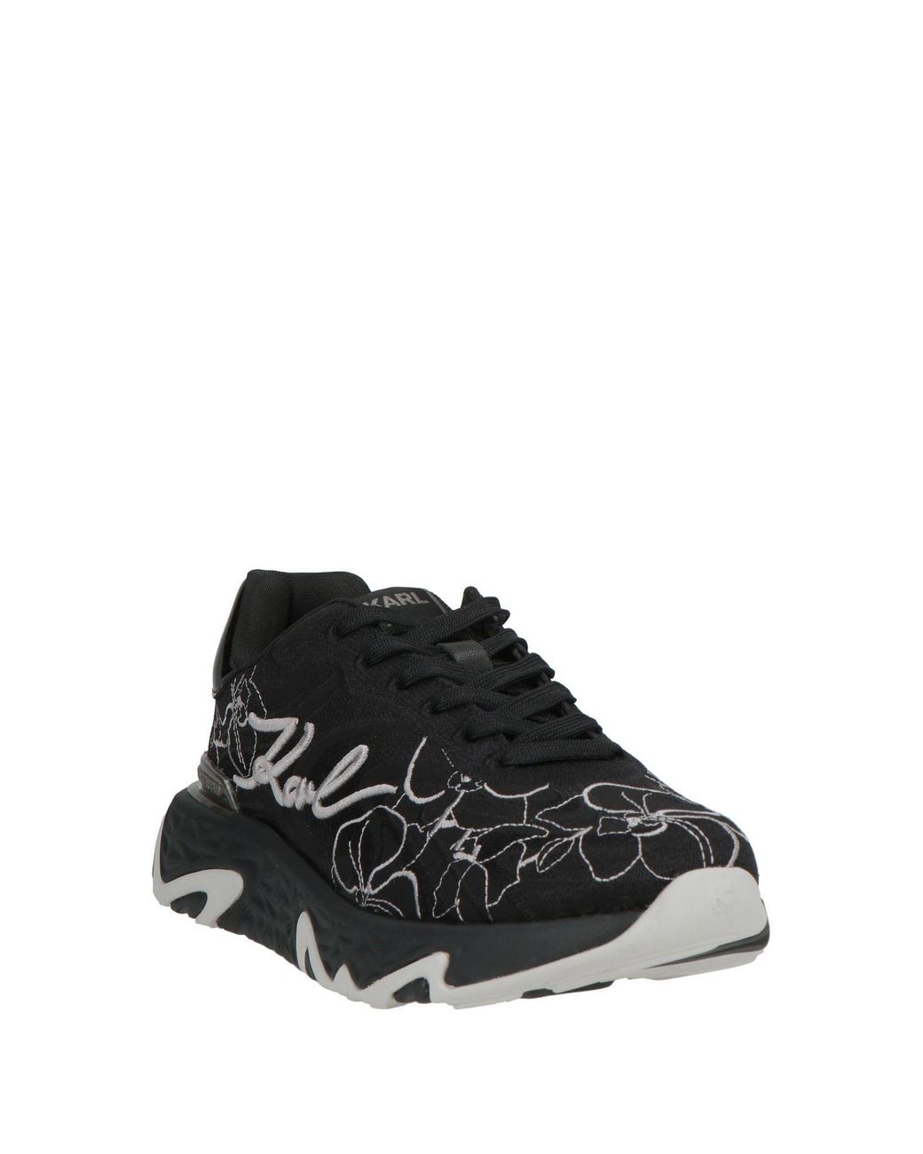 Karl Lagerfeld Black Trainers