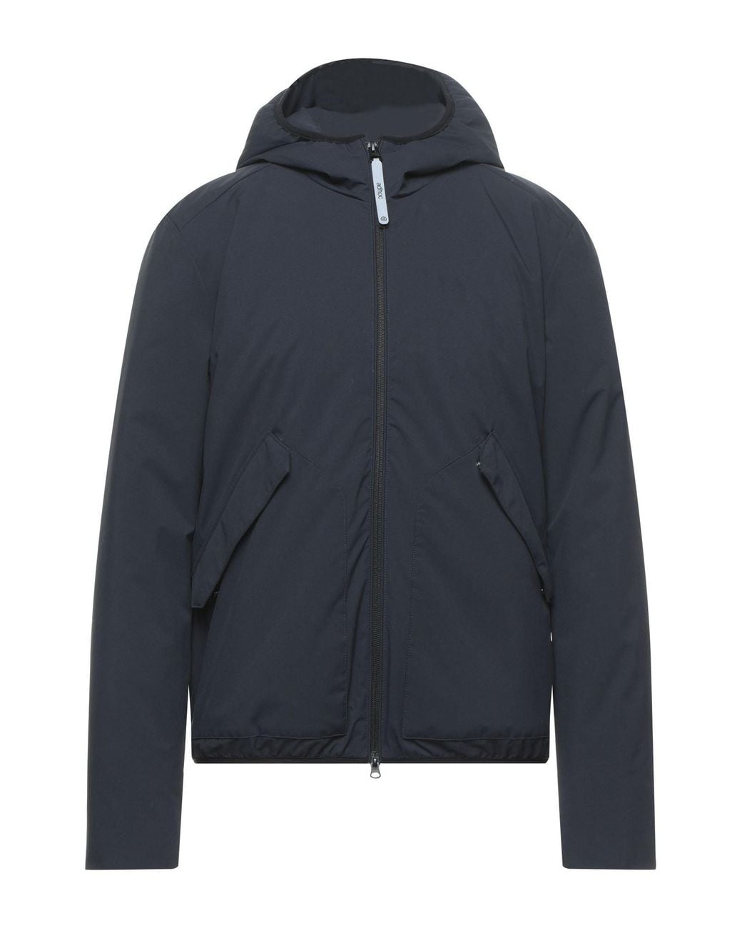 ADHOCONCEPT Blue Jacket for men