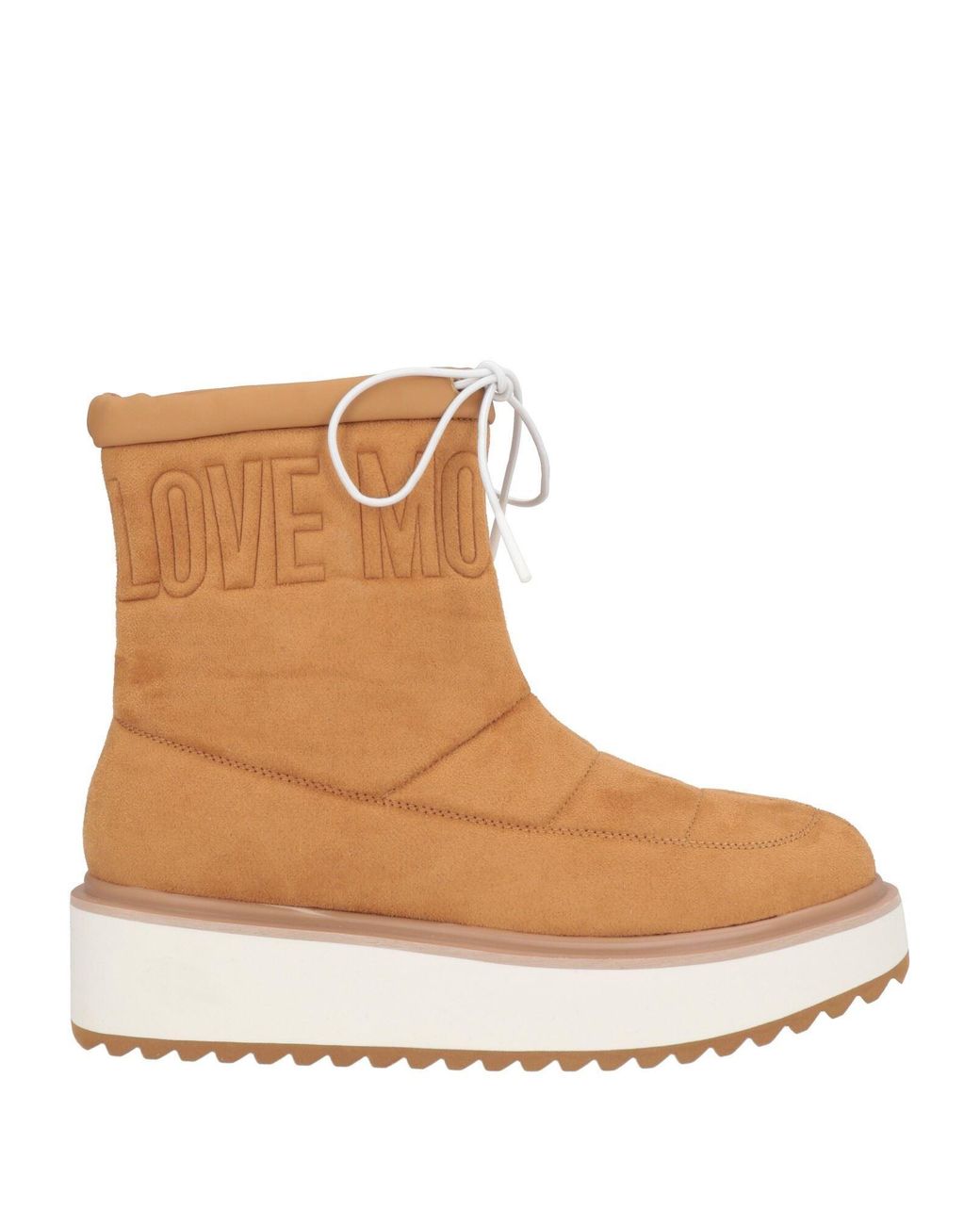 Love Moschino Brown Ankle Boots