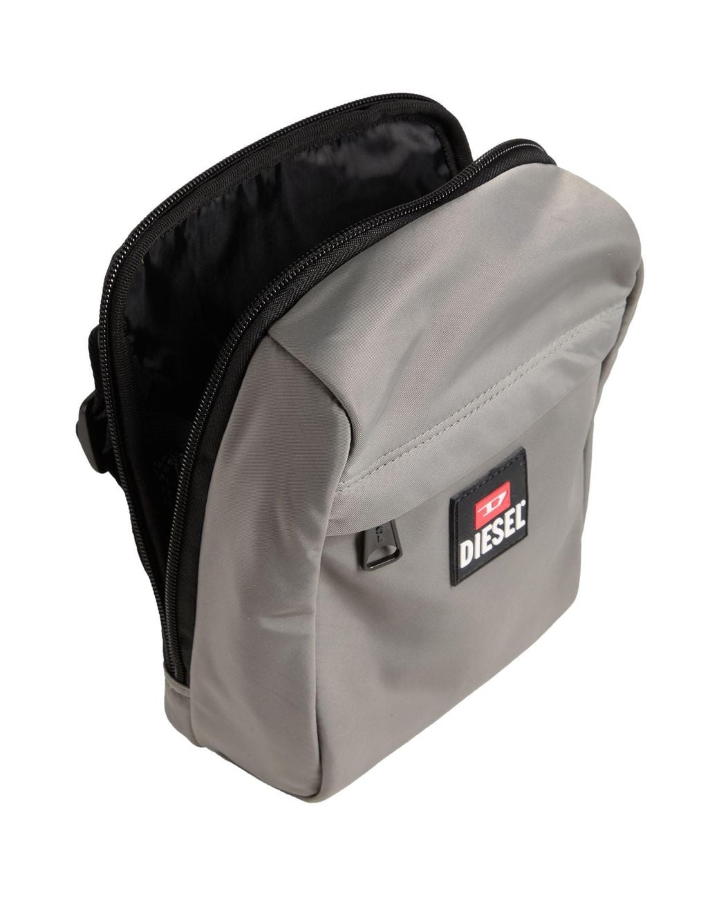 DIESEL Gray Cross-Body Bag for men