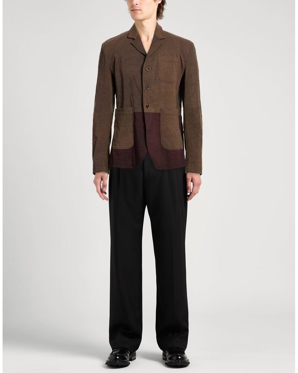 Uma Wang Brown Blazers for men