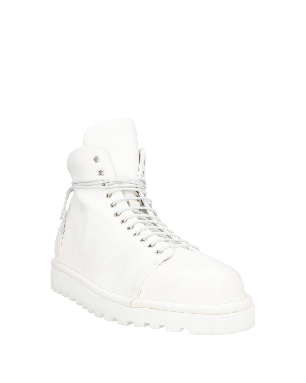 Marsèll White Gomme Ankle Boots Leather for men