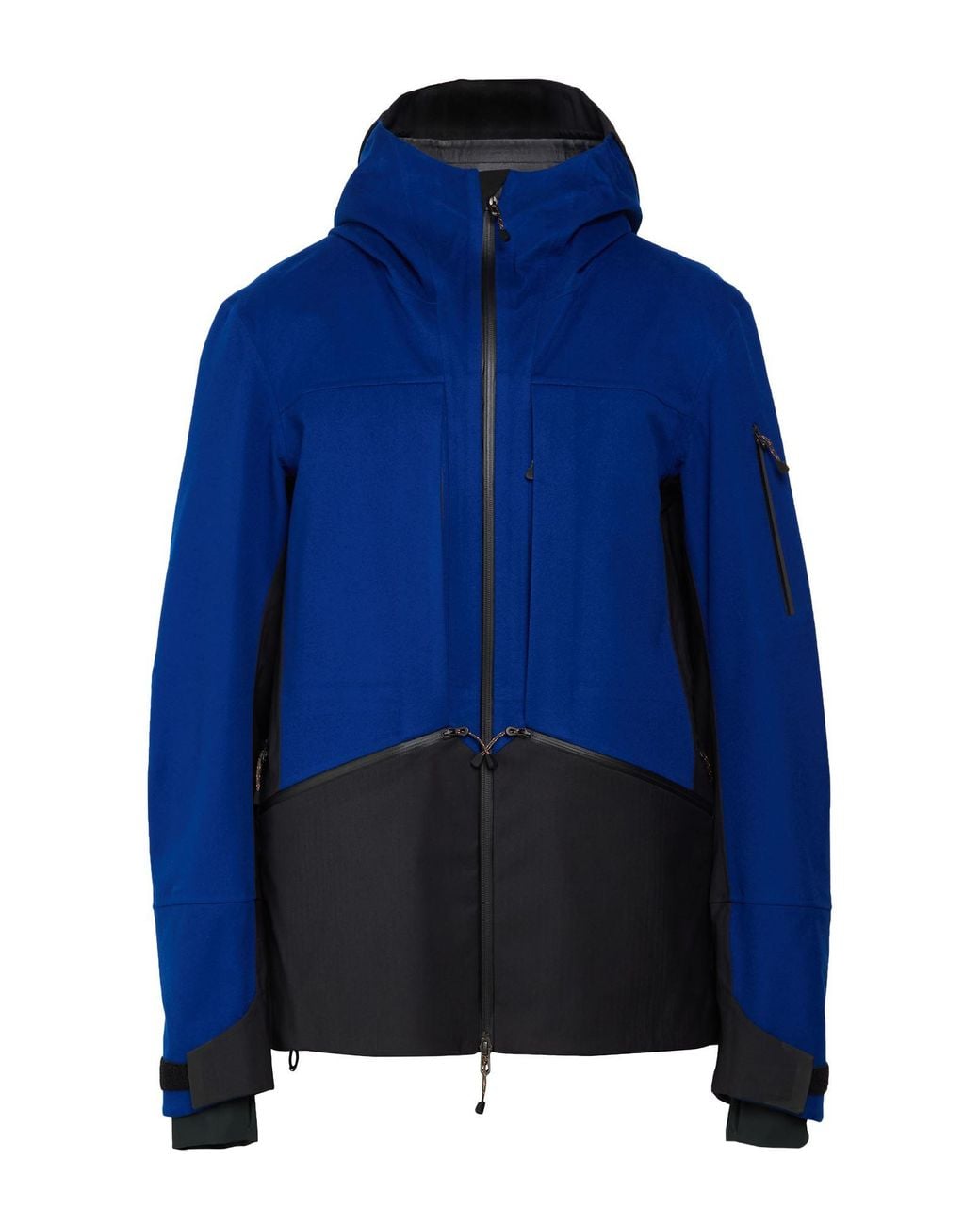 Sease Blue Jacket Wool, Cashmere, Bio Nylon for men