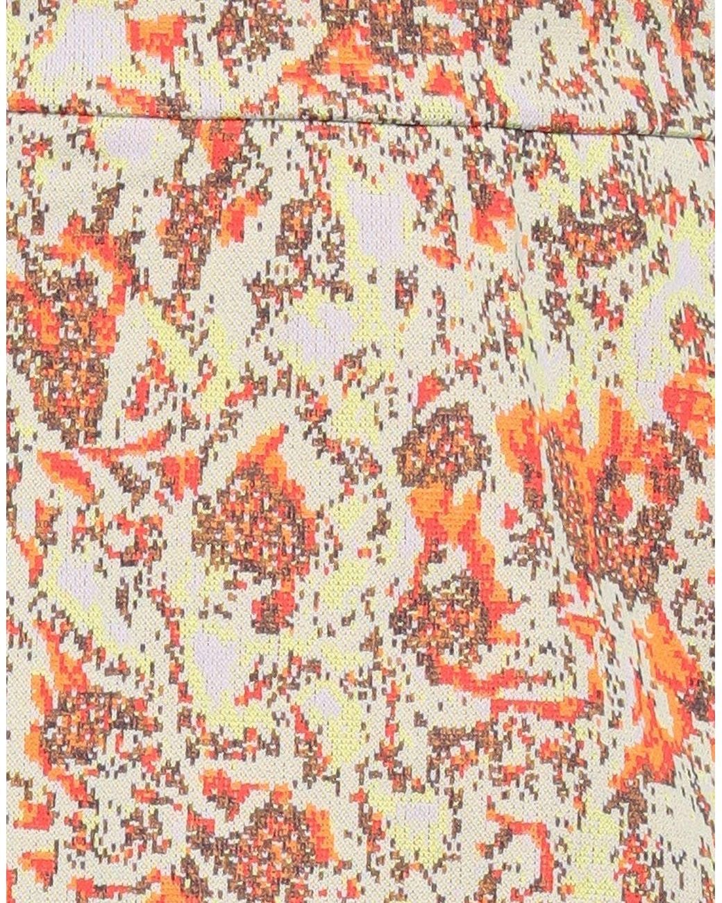Ambush Orange Mini Skirt