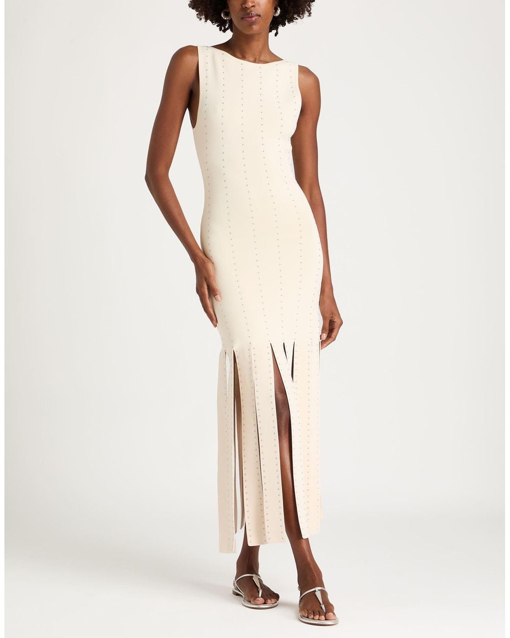 Sandro Natural Maxi Dress