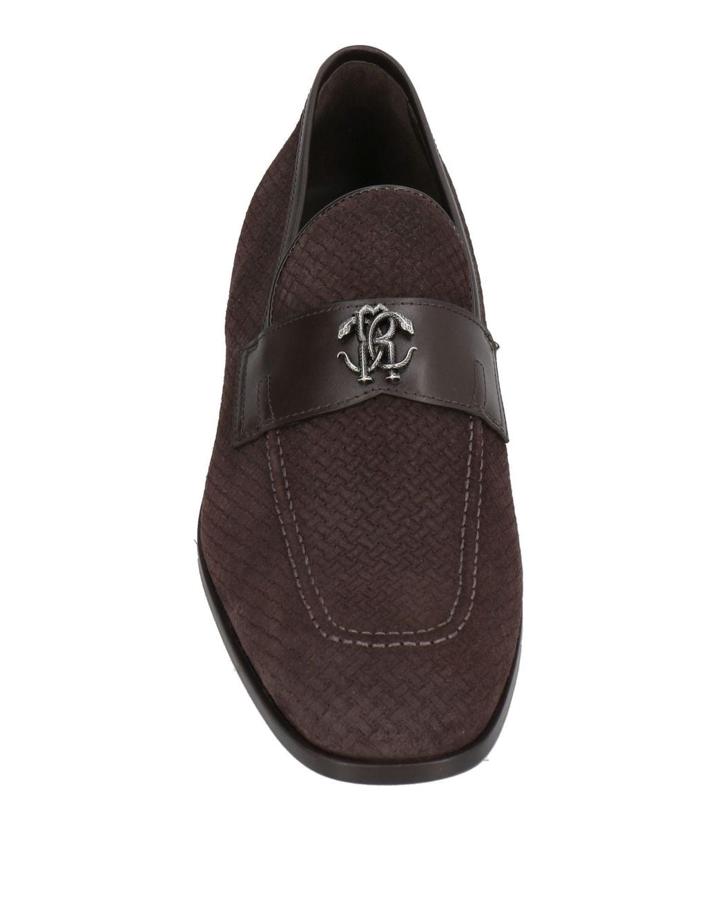 Roberto Cavalli Brown Loafers Leather for men