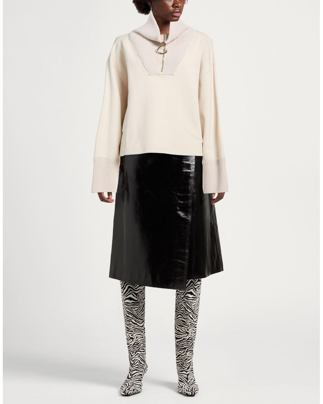 Dondup White Sweatshirts