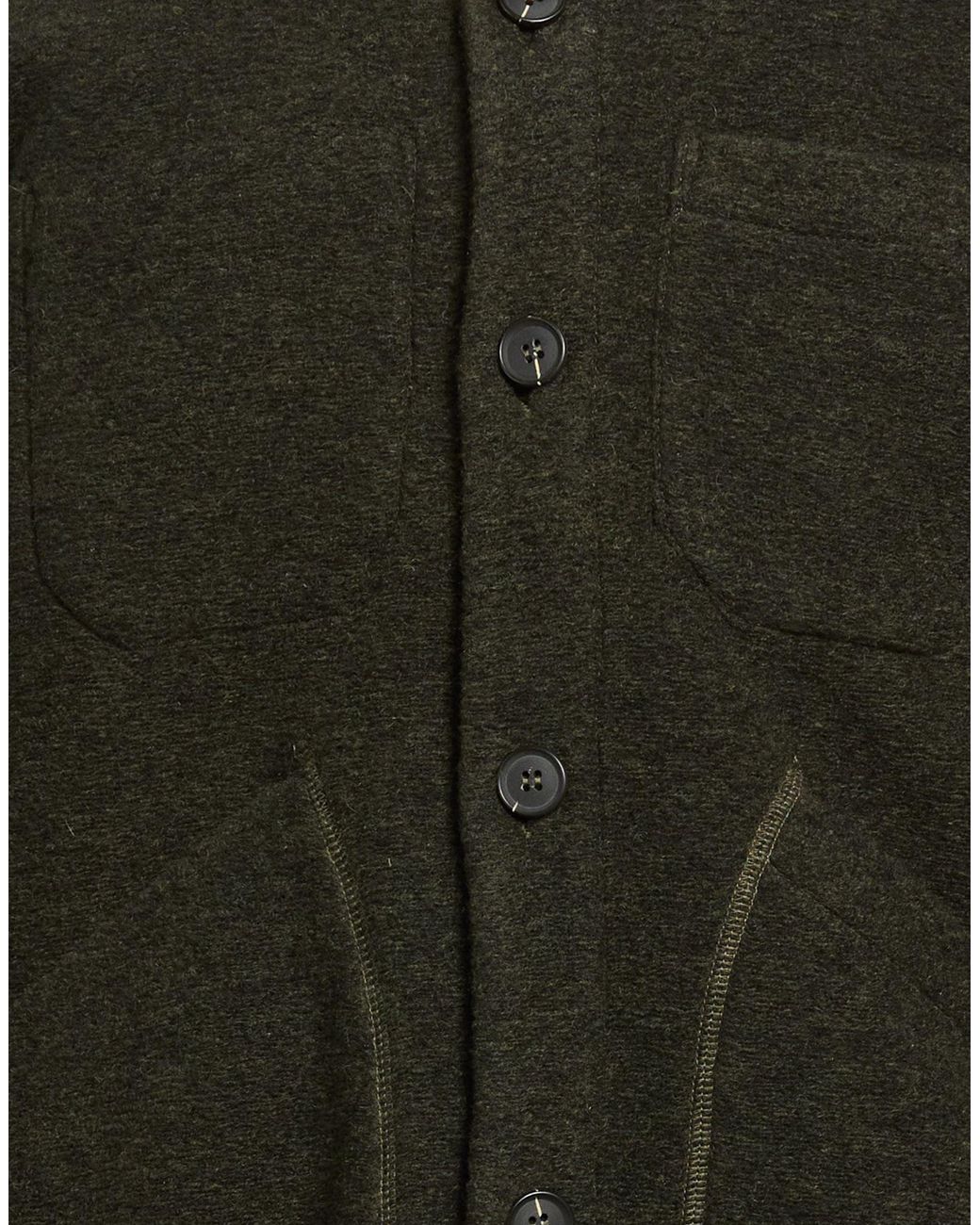 Impure Green Jacket Wool, Polyester, Acrylic for men
