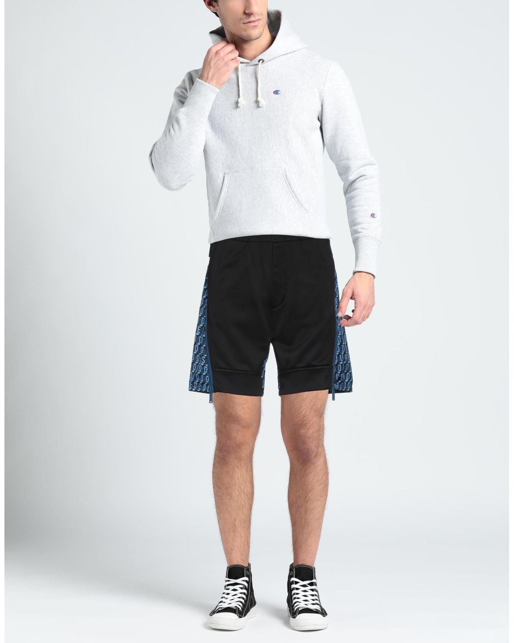 DSquared² Black Shorts & Bermuda Shorts for men