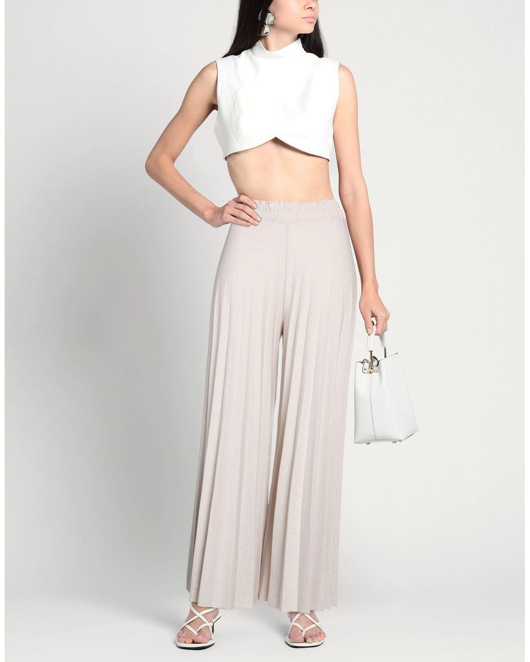 Soallure White Pants