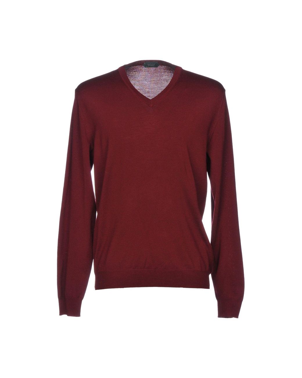 Zanone Red Sweater Virgin Wool, Polyamide for men