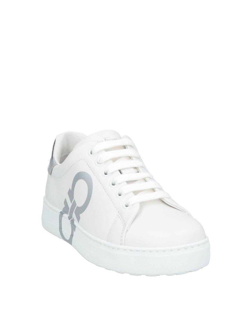 Ferragamo White Sneakers Calfskin