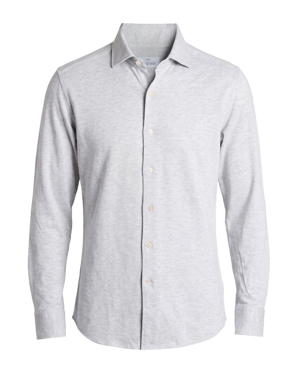 Alessandro Gherardi Blue Shirt Cotton, Elastane for men