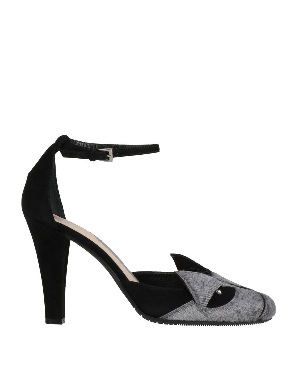 Dove Nuotano Gli Squali Black Light Pumps Leather