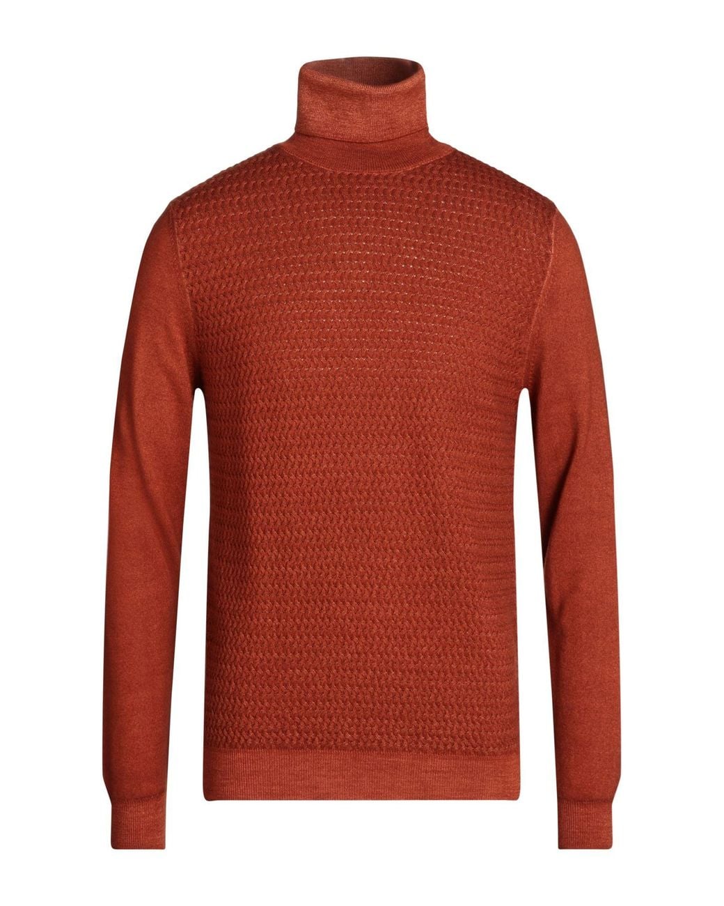 L.b.m. 1911 Red Turtleneck Wool for men