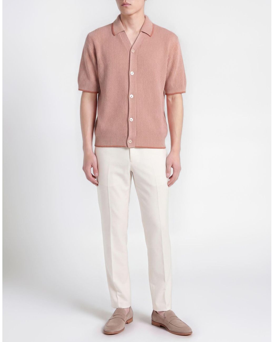 Agnona Pink Shirt for men