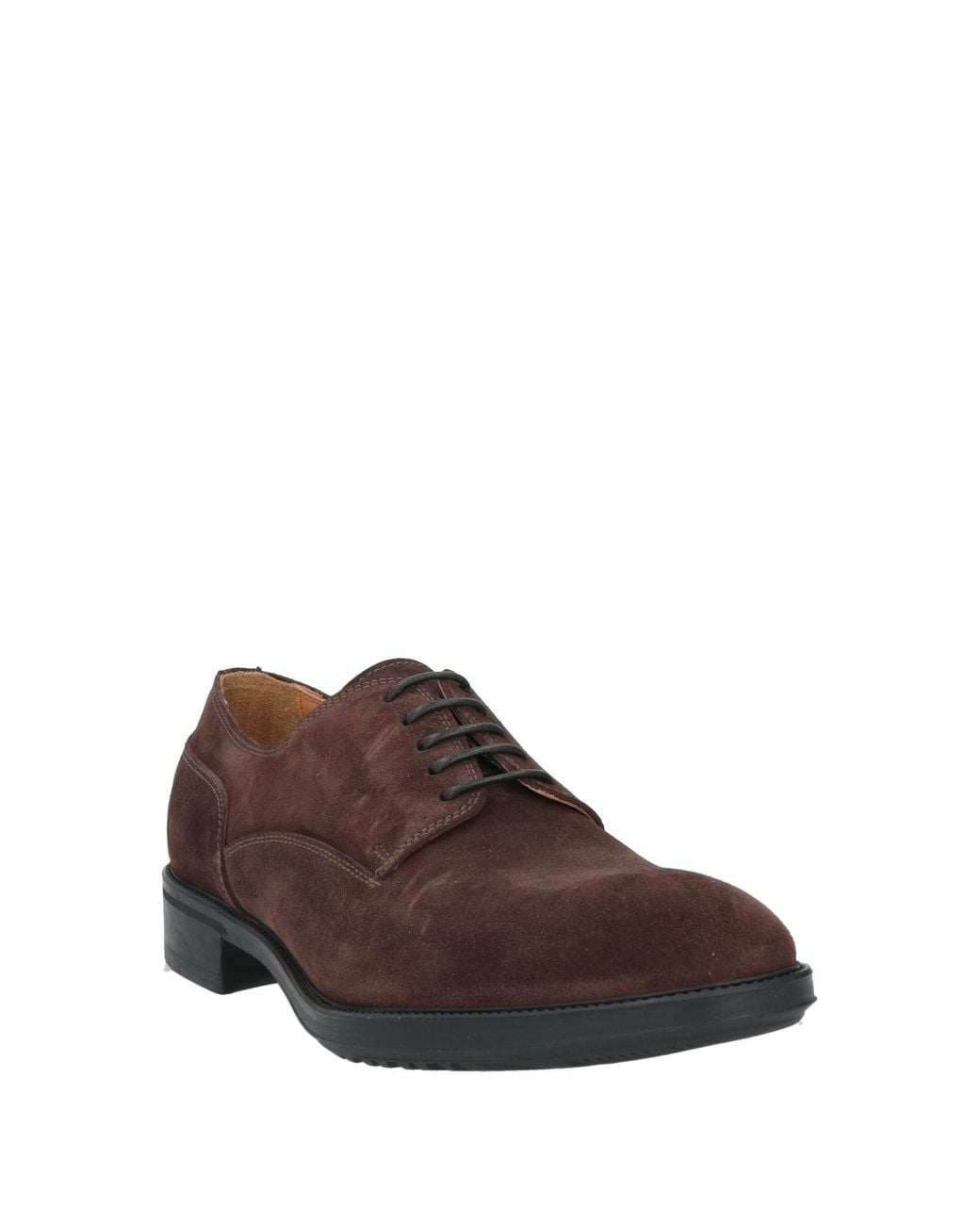 Doucal's Brown Lace-Up Shoes Leather for men