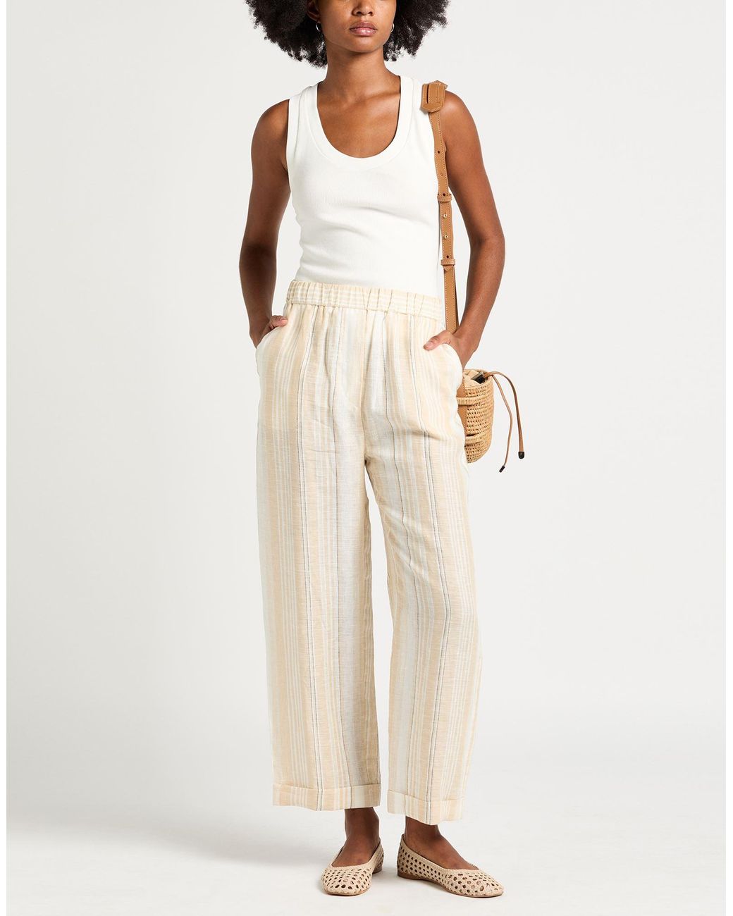 Peserico White Trouser