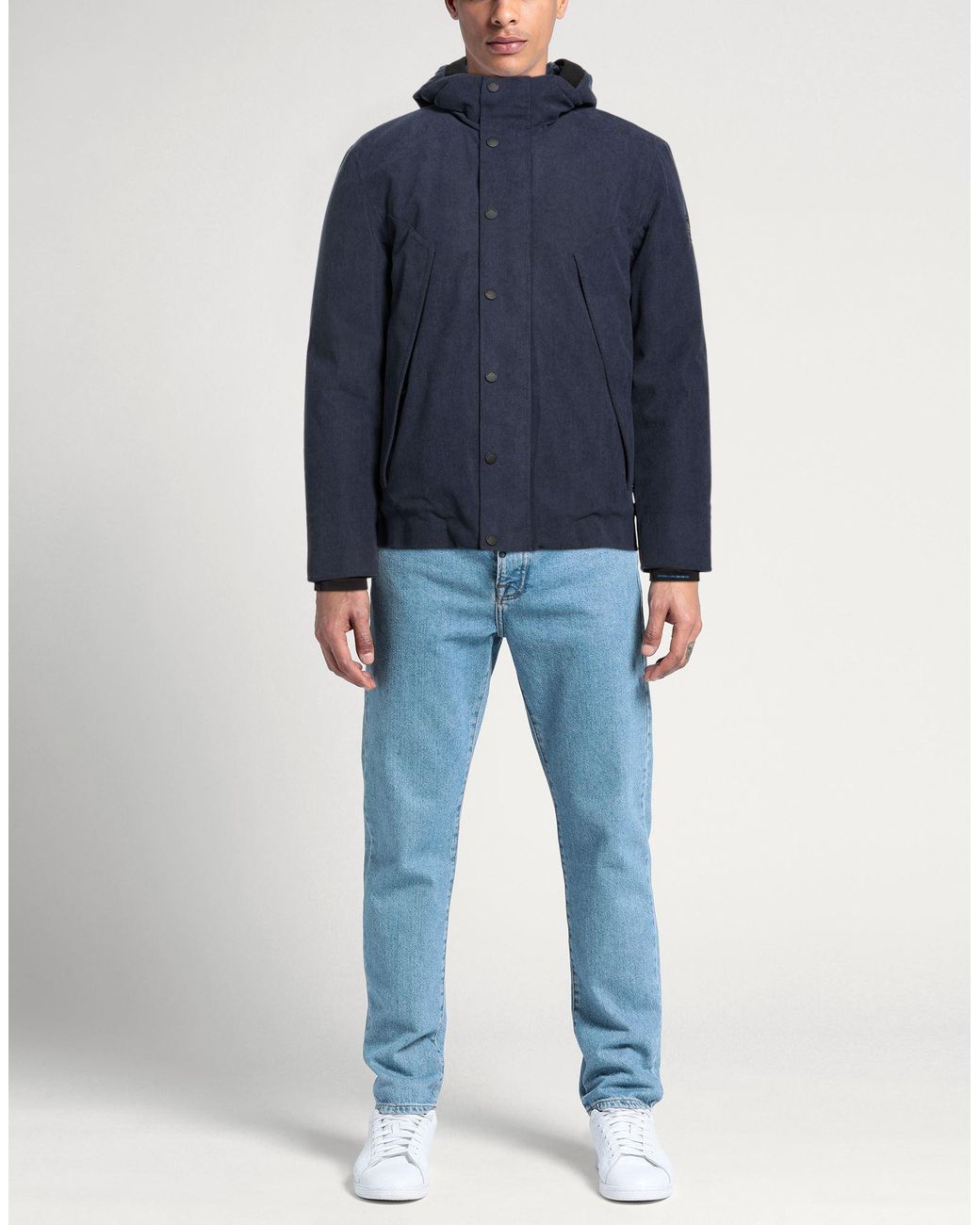 Piquadro Blue Jacket for men