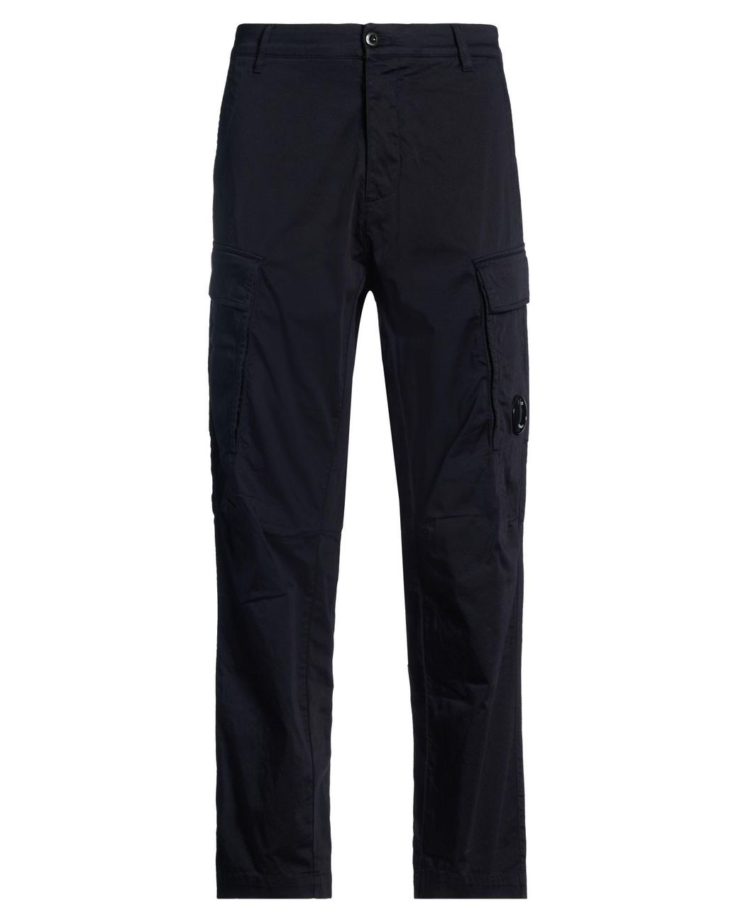 C P Company Blue Midnight Pants Cotton, Elastane for men
