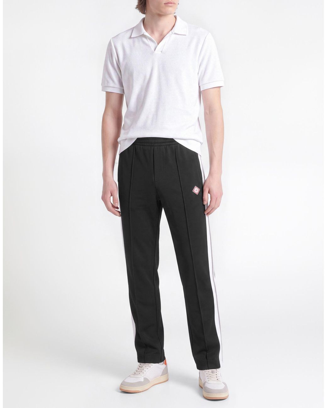 Casablanca Black Pants Polyamide, Viscose, Elastane for men