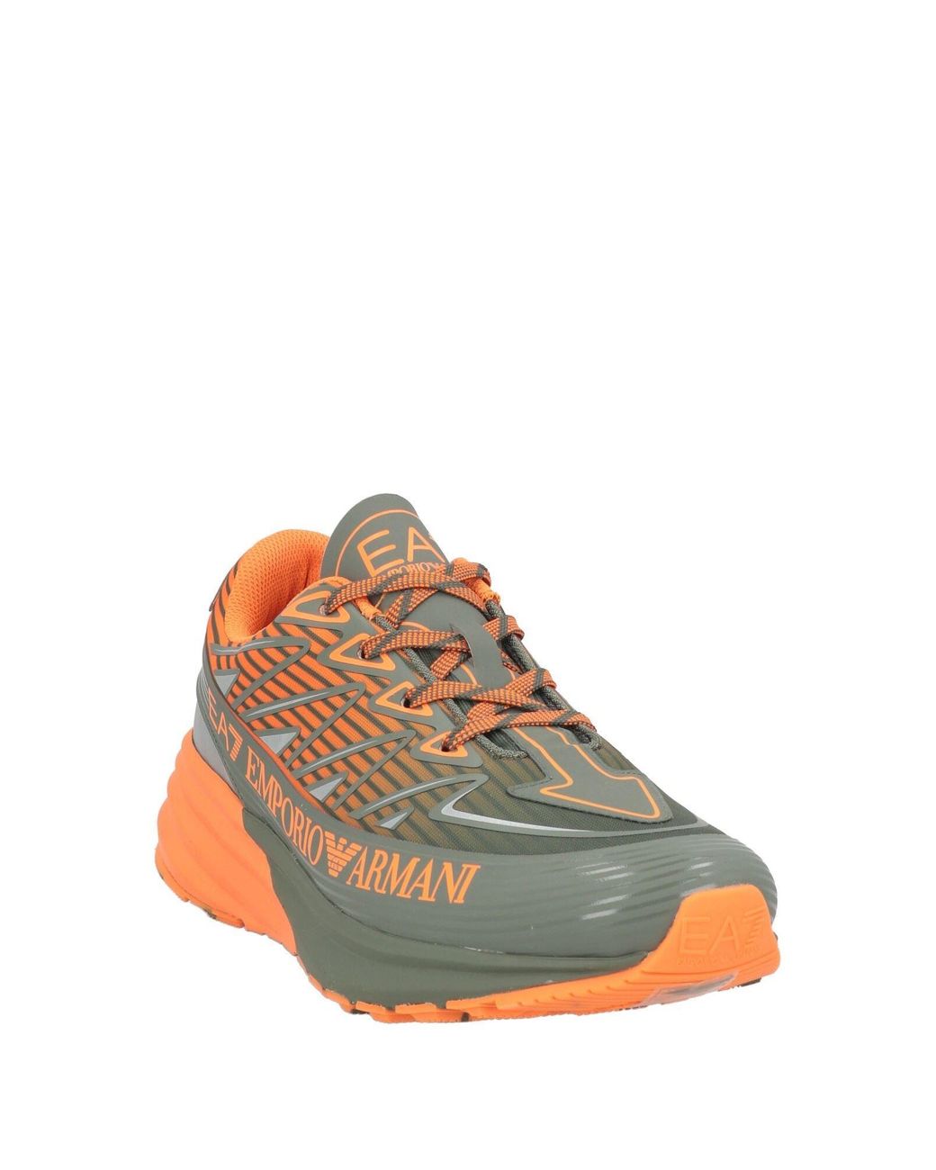 EA7 Orange Sneakers for men