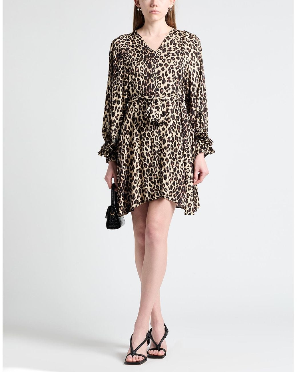 ViCOLO White Mini Dress Viscose