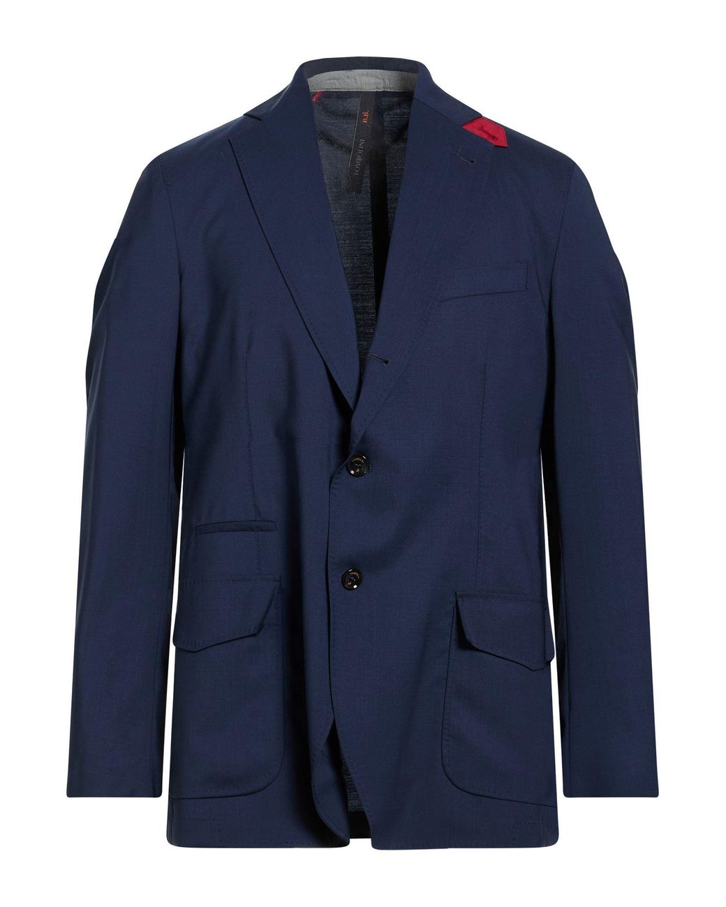 Tombolini Blue Blazer Virgin Wool, Lycra for men
