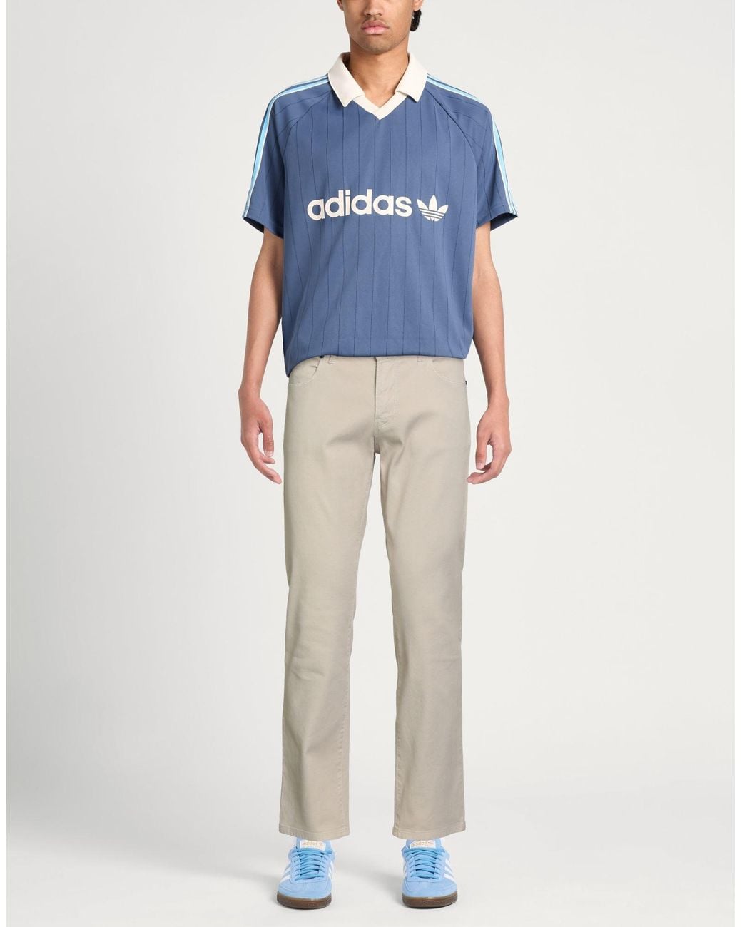 Bogner White Pants Cotton, Elastane for men