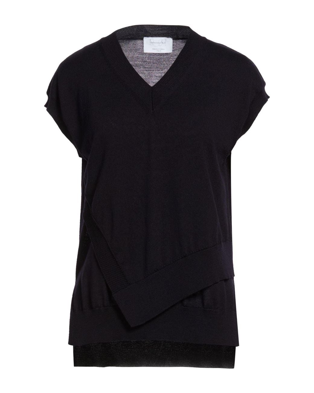 Daniele Fiesoli Black Collezione N_01 Midnight Sweater Merino Wool