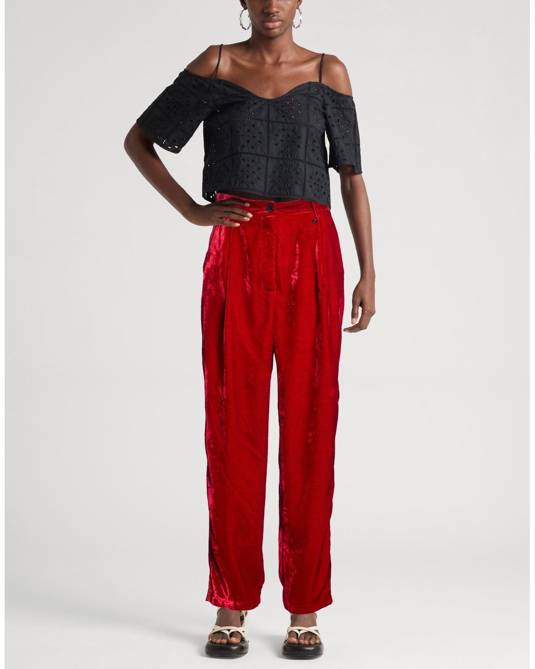 Dixie Red Trouser