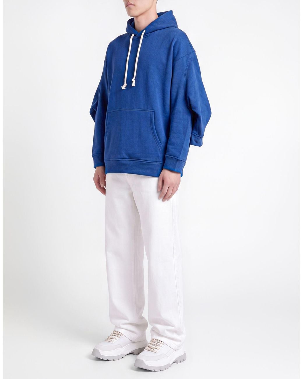Comme des Garçons Blue Sweatshirt Polyester, Cotton for men