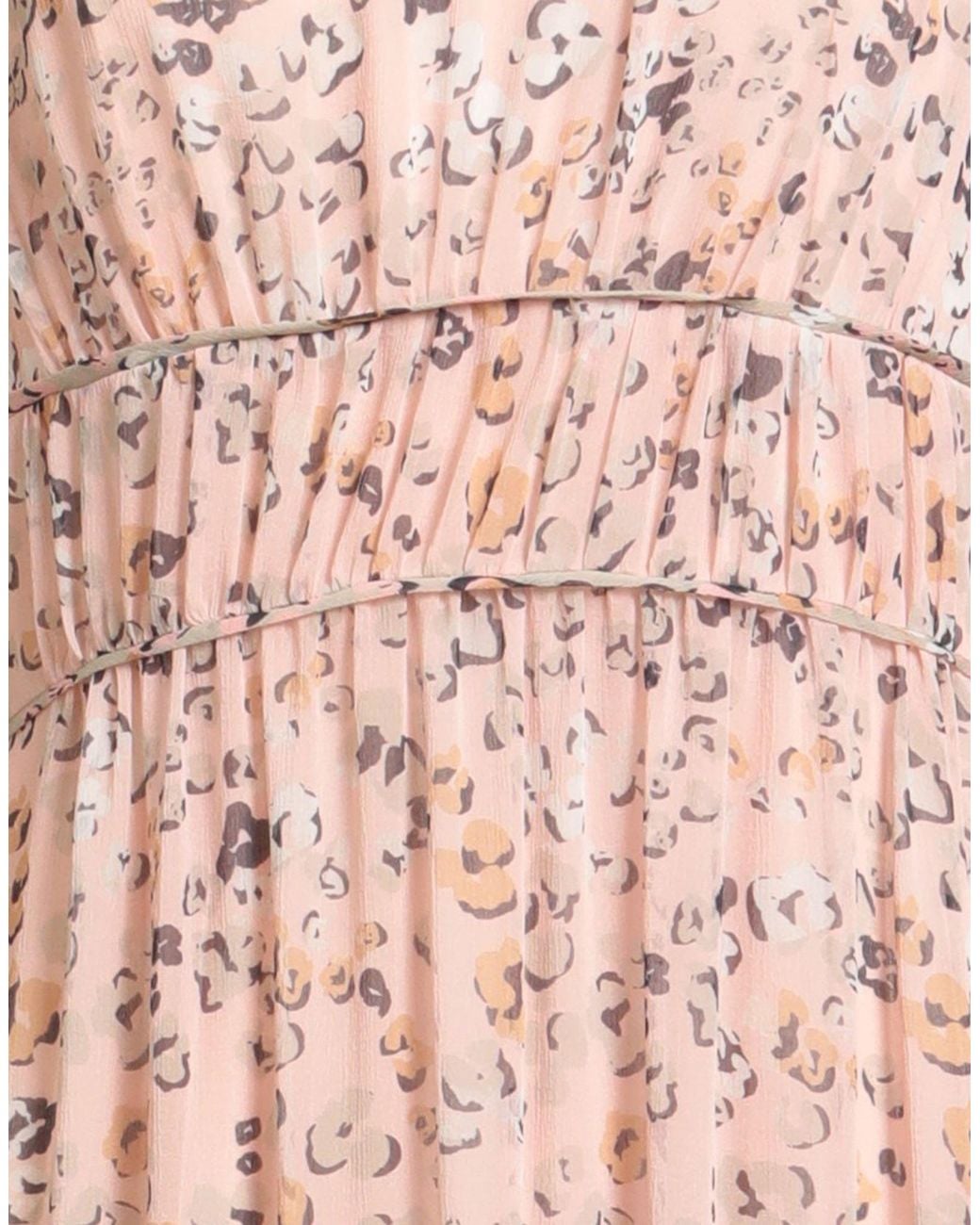 Marc Cain Pink Midi Dress Polyester