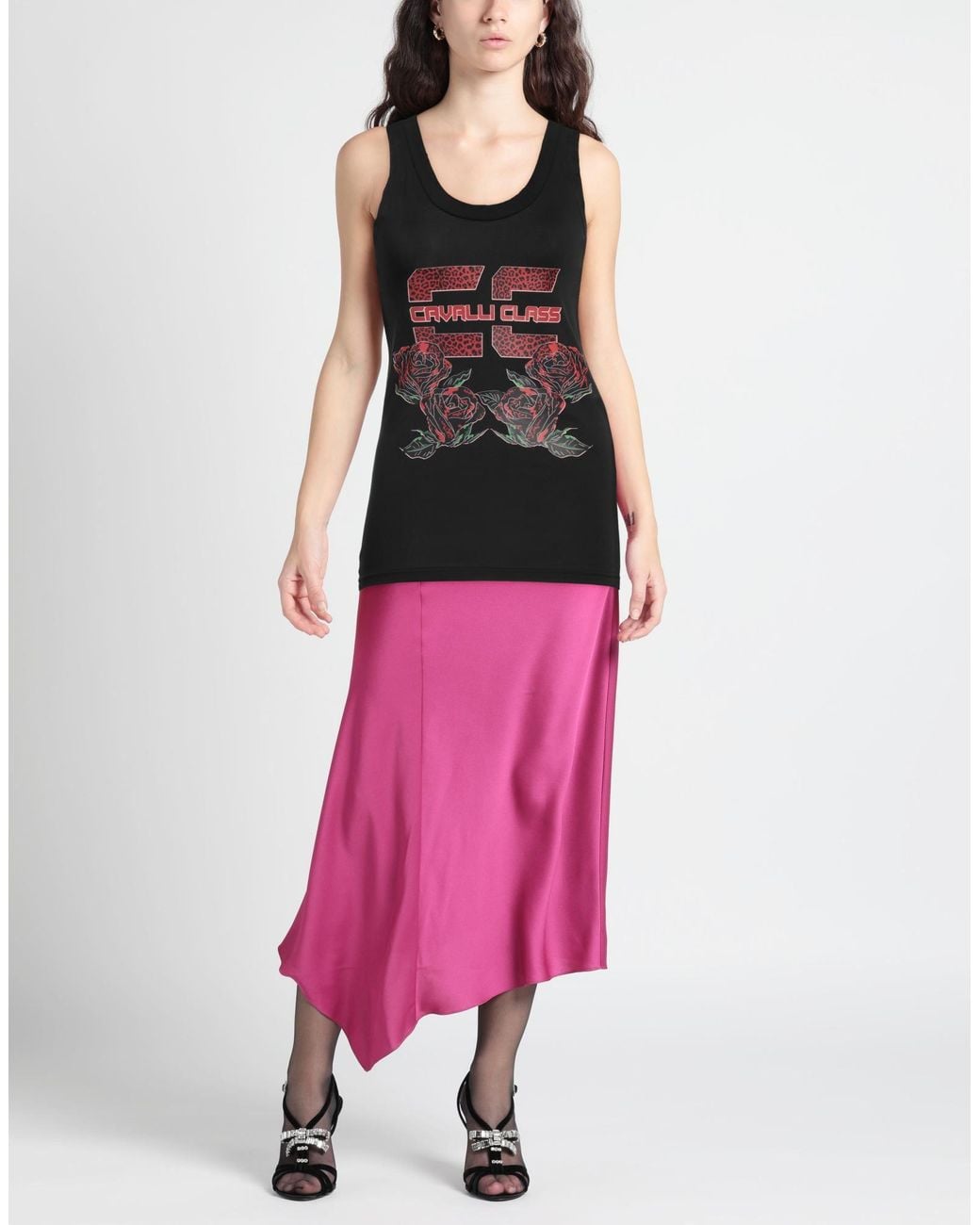 Top Roberto Cavalli en coloris Black