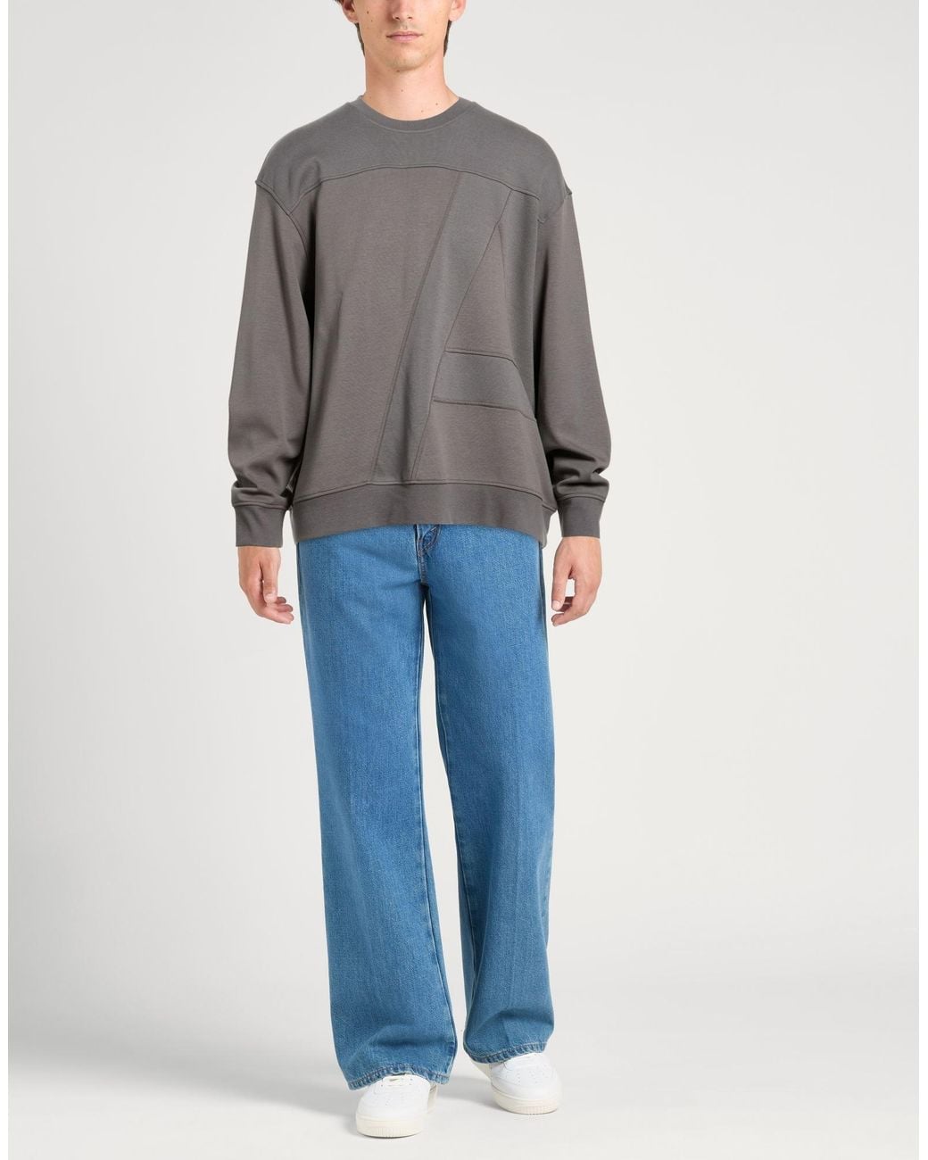 ARMANI EXCHANGE Gray Sweatshirt for men