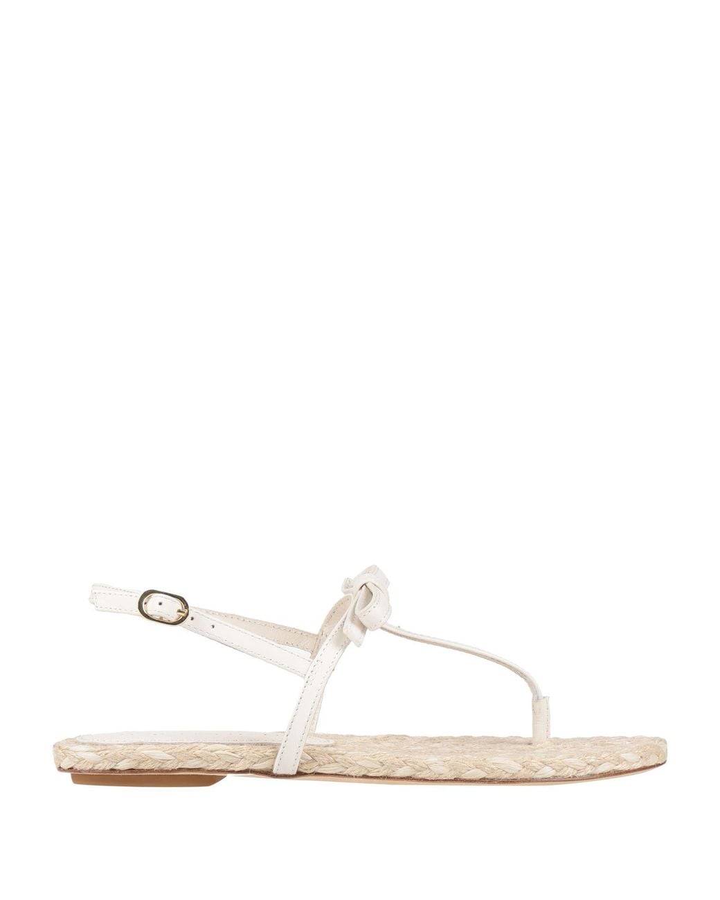 Stuart Weitzman White Espadrilles